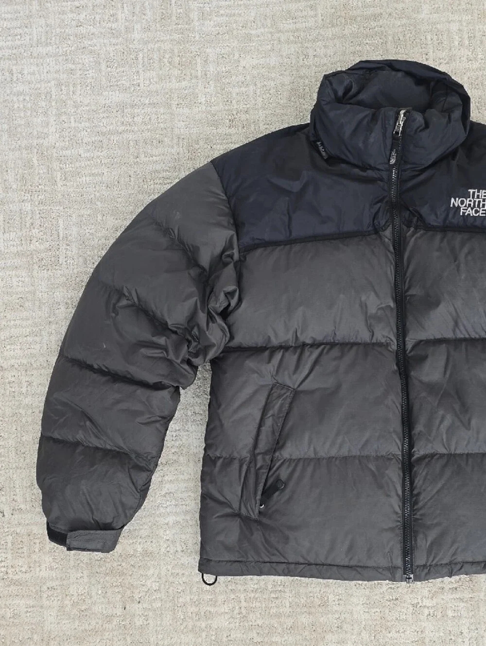 The North Face | Black and Gray 700 Down Puffer Jacket